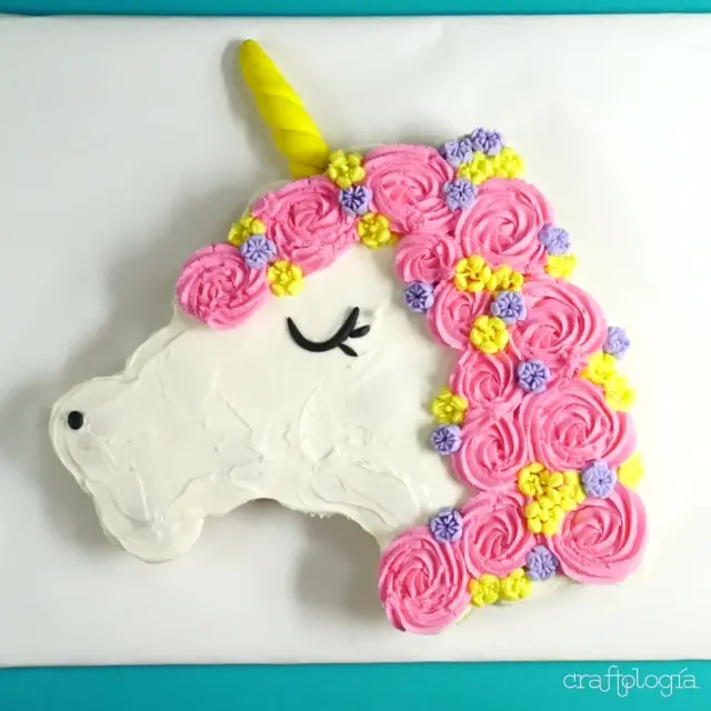 Arriba 62+ imagen pastel de cupcakes en forma de unicornio