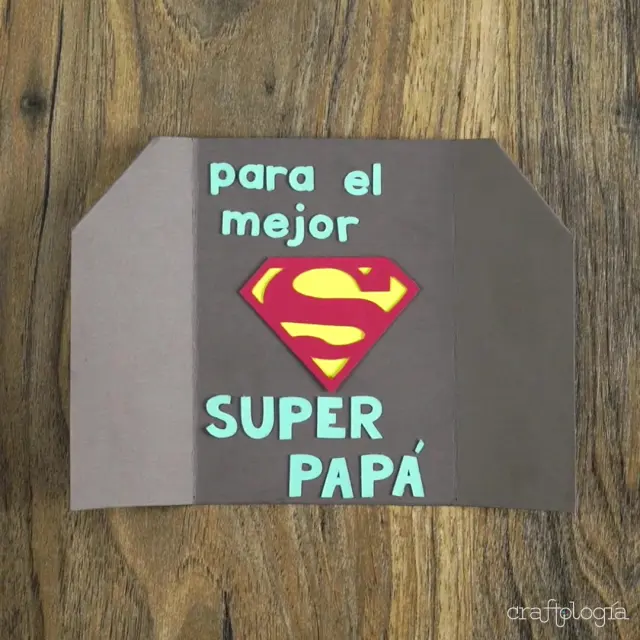 Tarjeta de Super Papá