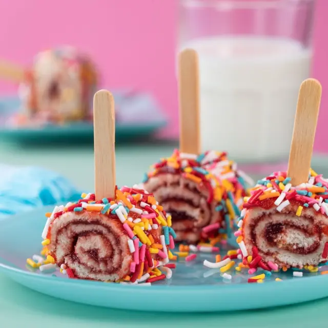 Paletas de Espiral con Mermelada