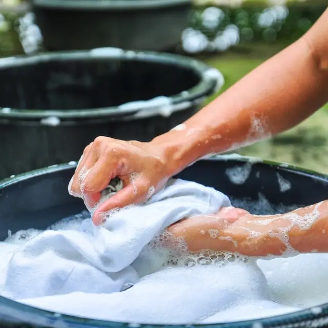 Jabón pasta quitamanchas para ropa blanca